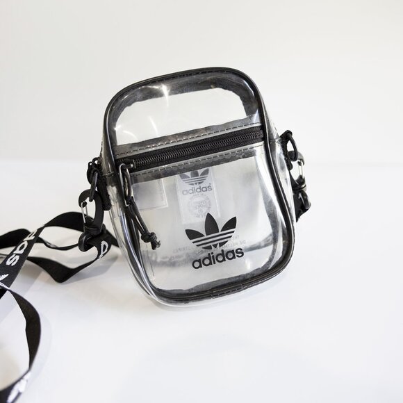 Adidas Clear Festival Crossbody Bag - Stadium Purse - Picture 7 of 7